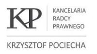 Kancelaria Radcy Prawnego – Krzysztof Pociecha